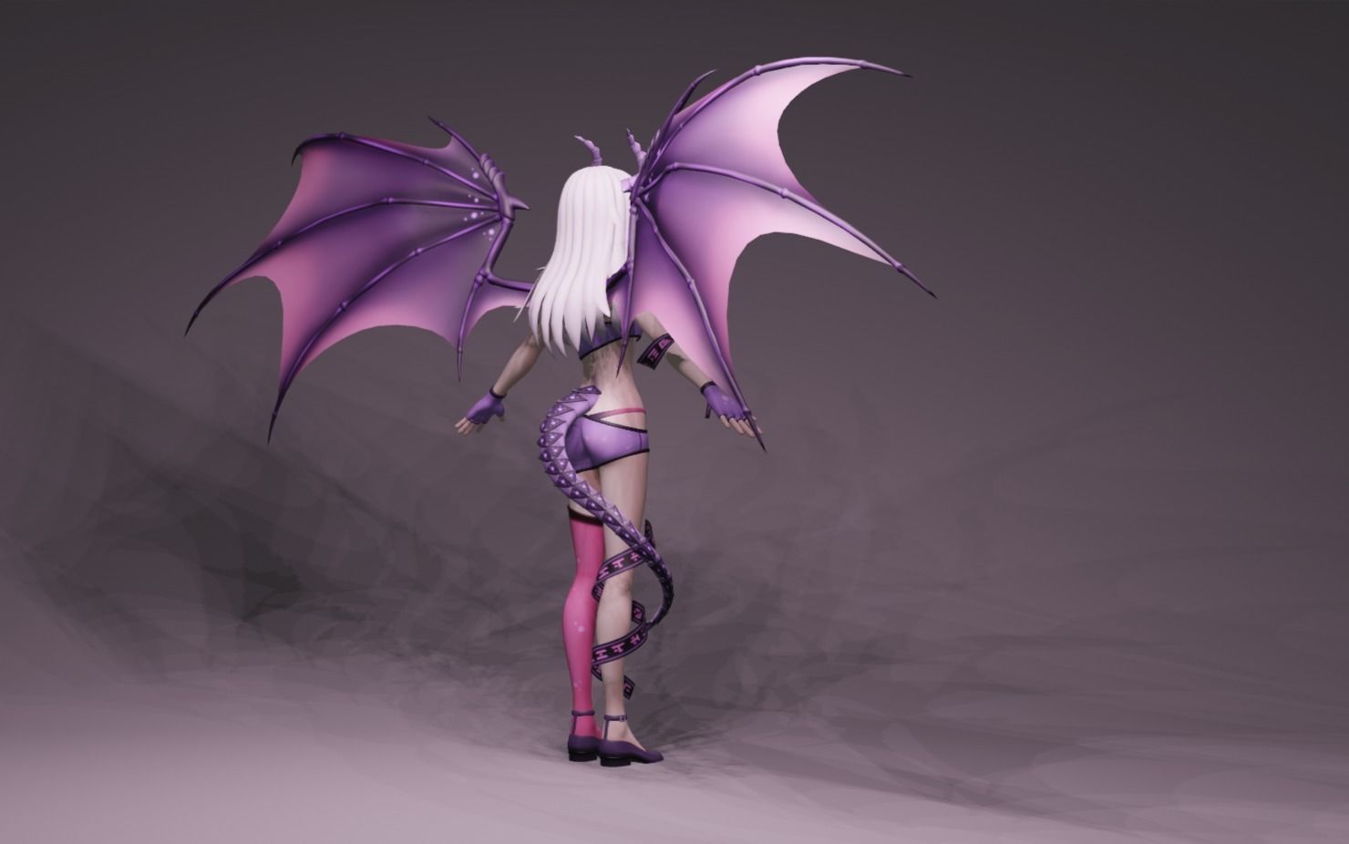 Anime Character - Unique 10 3D model_3