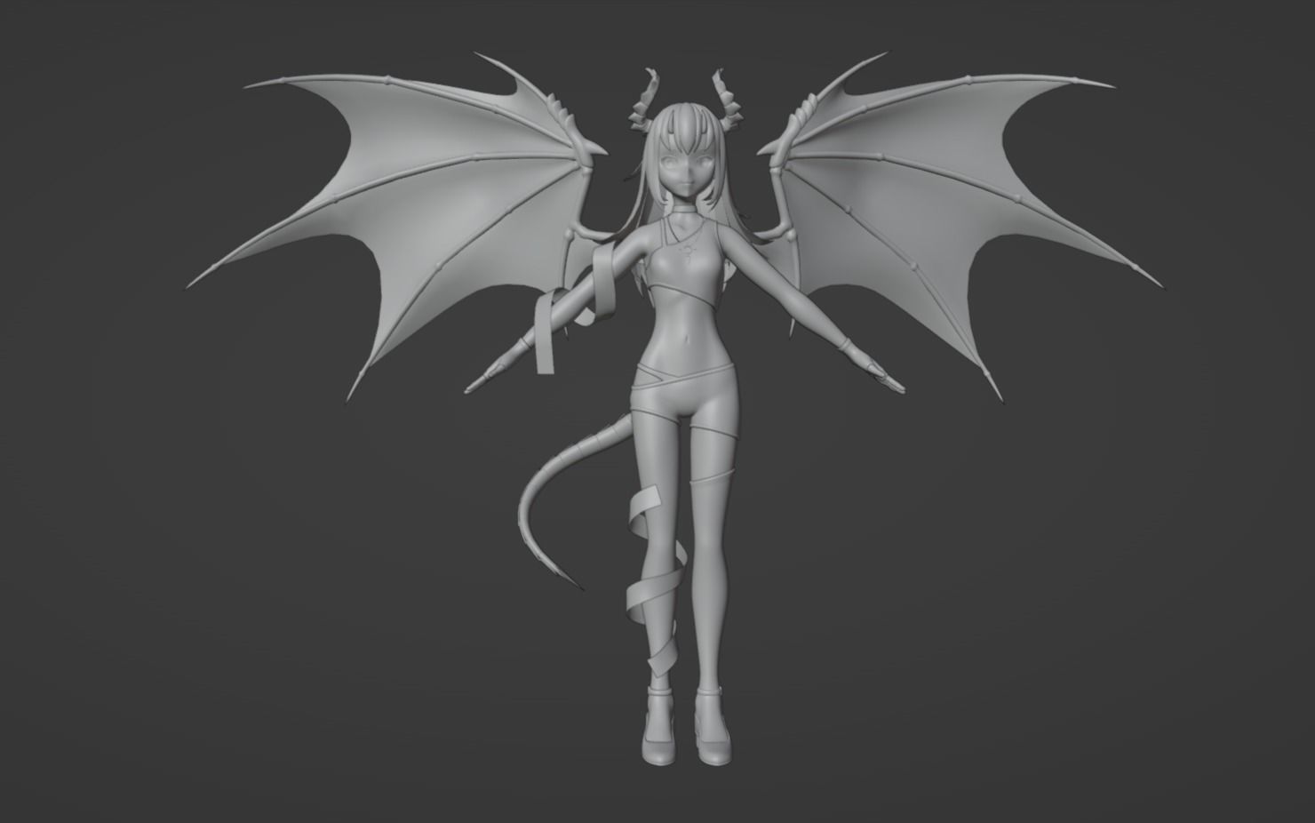 Anime Character - Unique 10 3D model_10
