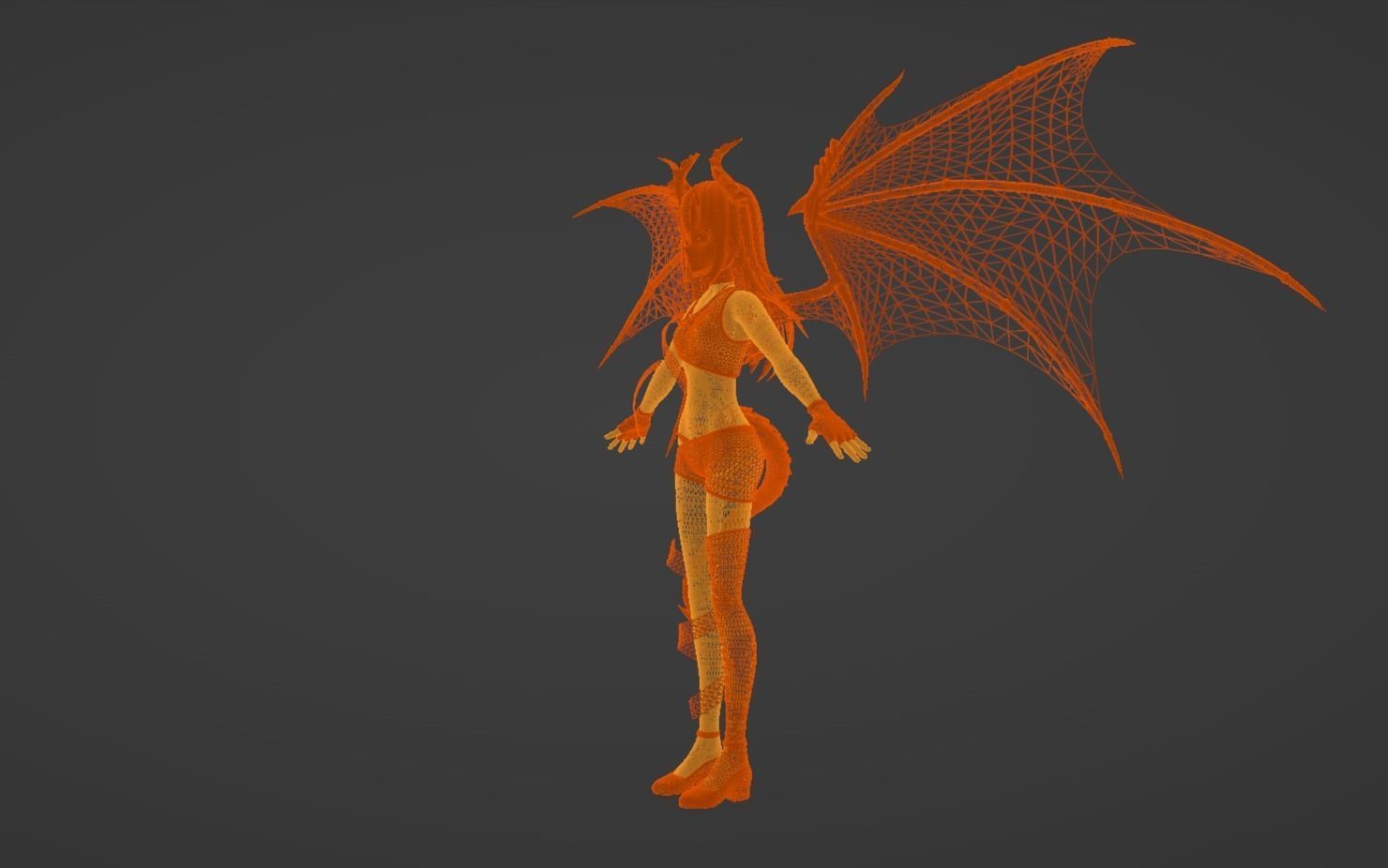 Anime Character - Unique 10 3D model_15