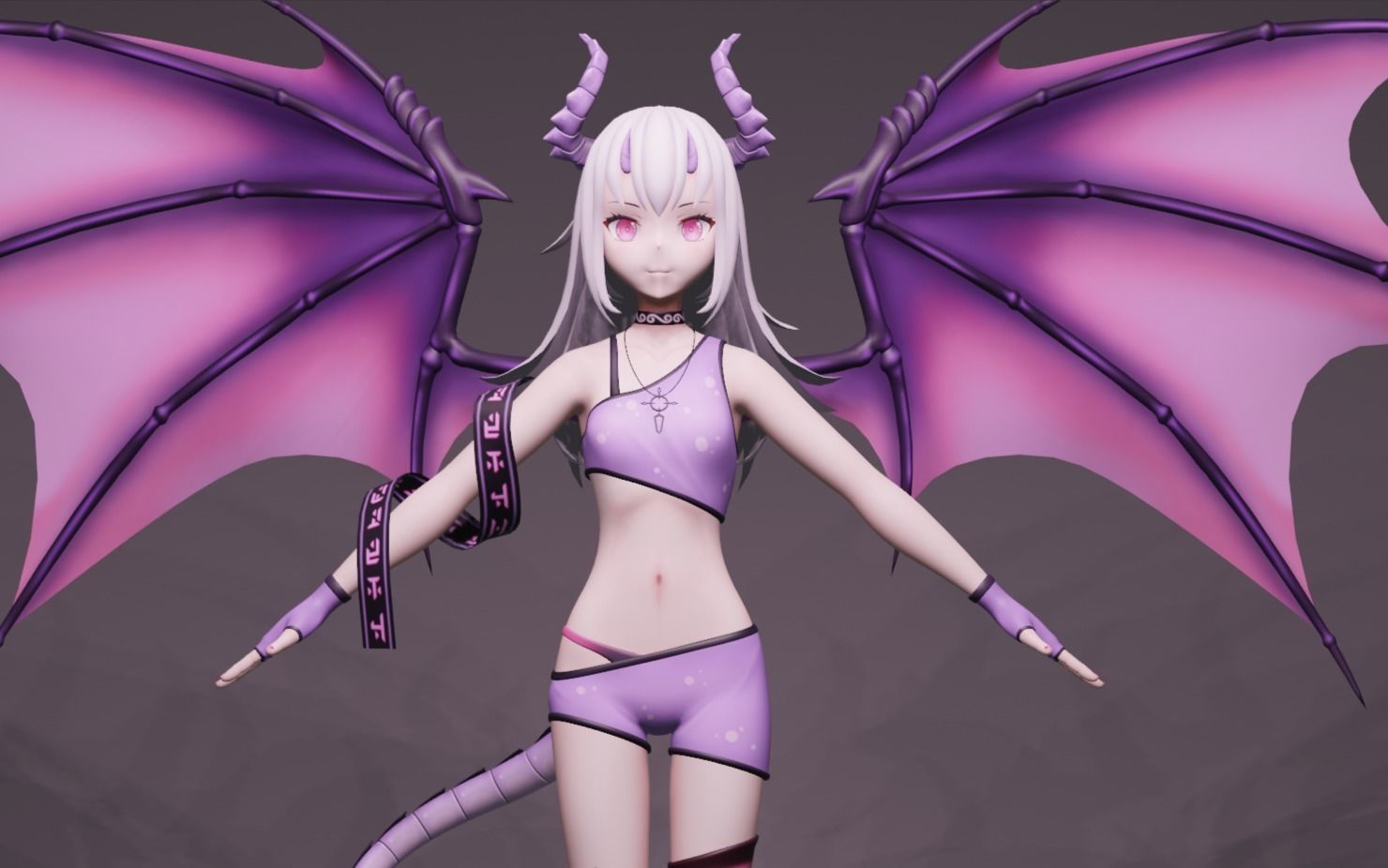 Anime Character - Unique 10 3D model_8