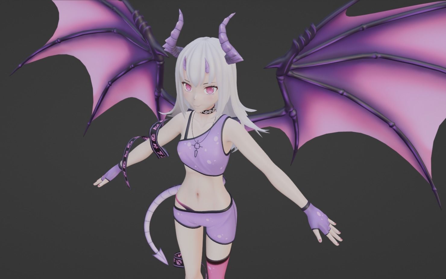 Anime Character - Unique 10 3D model_9