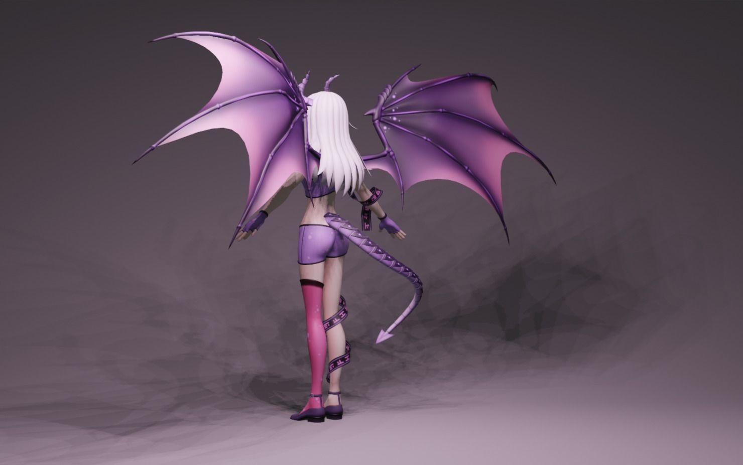Anime Character - Unique 10 3D model_5