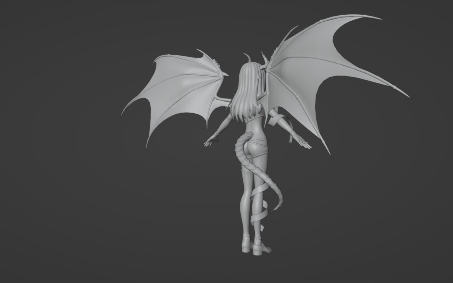 Anime Character - Unique 10 3D model_12