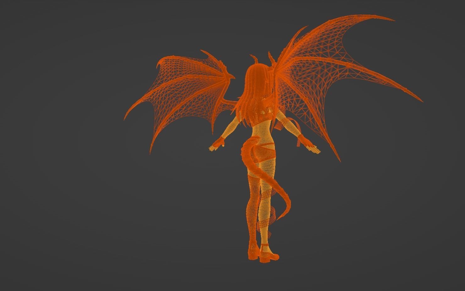 Anime Character - Unique 10 3D model_13