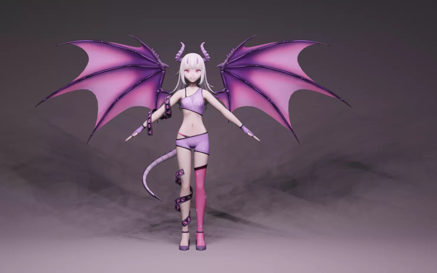 Anime Character - Unique 10 3D model_0