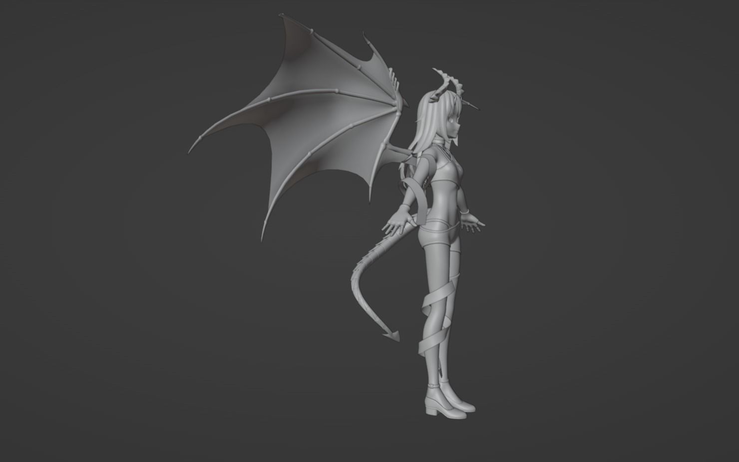 Anime Character - Unique 10 3D model_11