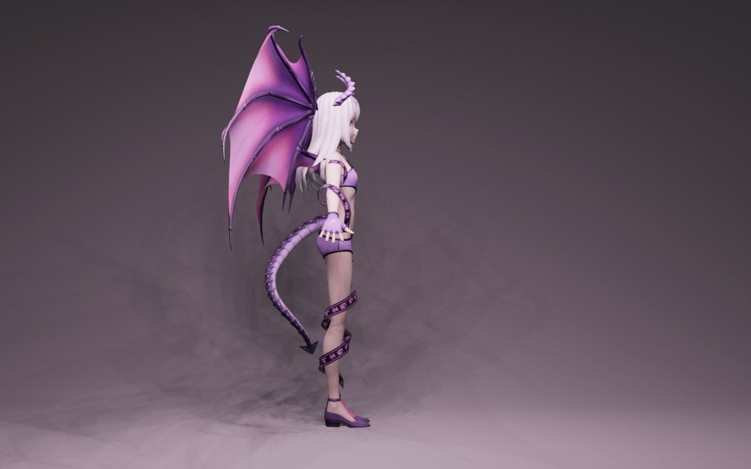 Anime Character - Unique 10 3D model_2