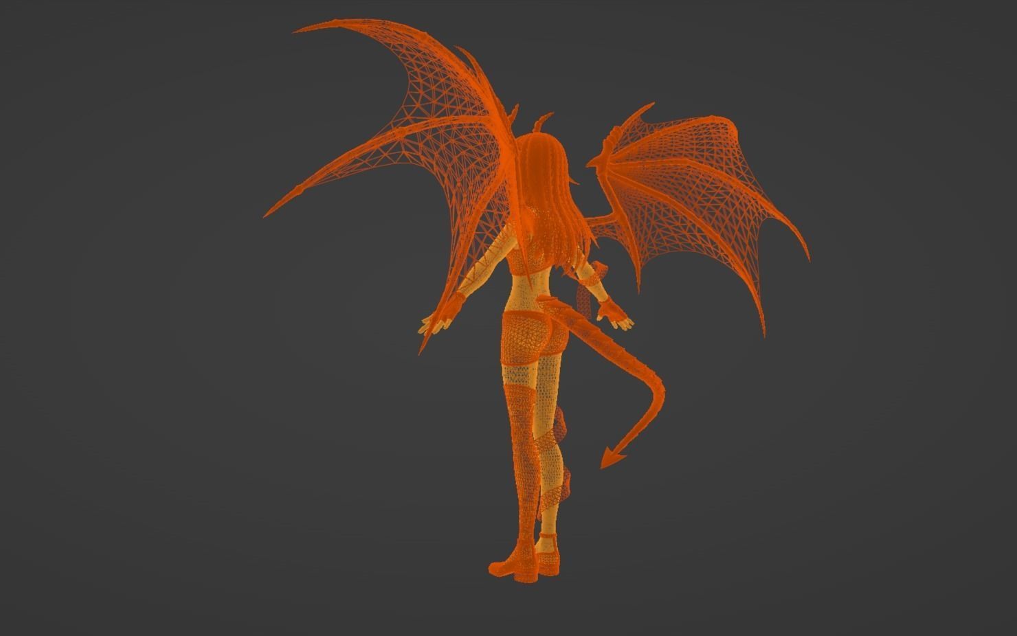 Anime Character - Unique 10 3D model_14