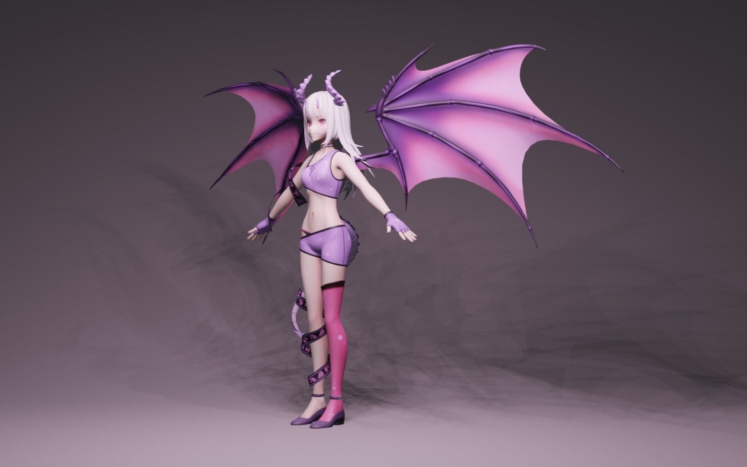 Anime Character - Unique 10 3D model_7