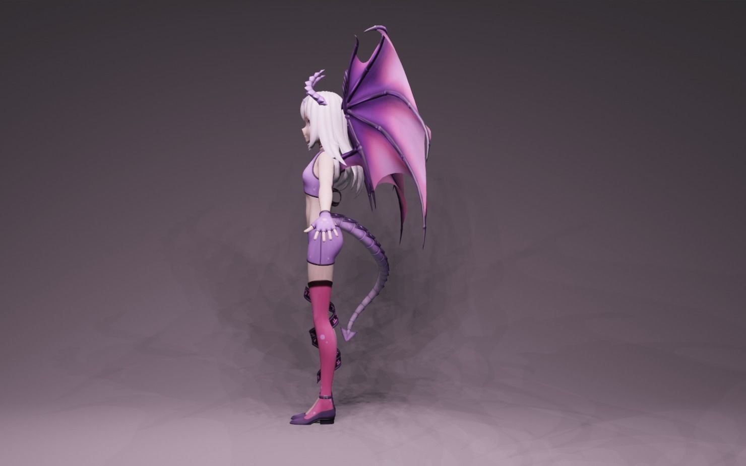 Anime Character - Unique 10 3D model_6