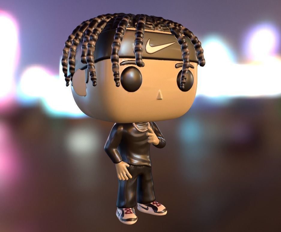 Funko Khea 3D print model_2