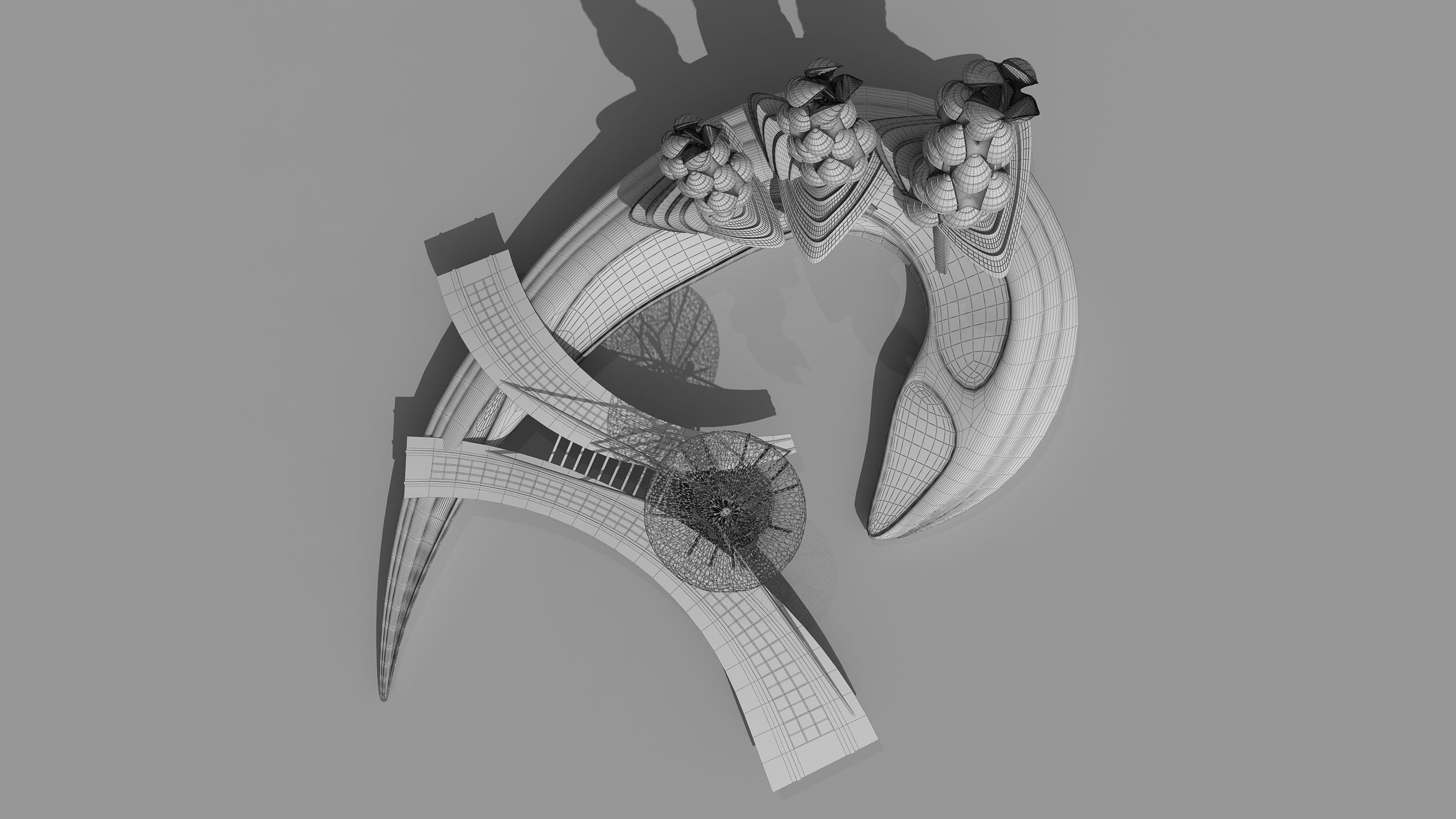 0200 - Organic Skyscraper Building 3D model_19