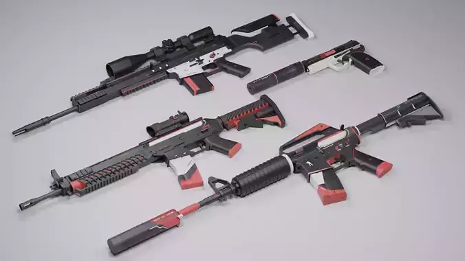 CS2 Cyrex Collection 3D model