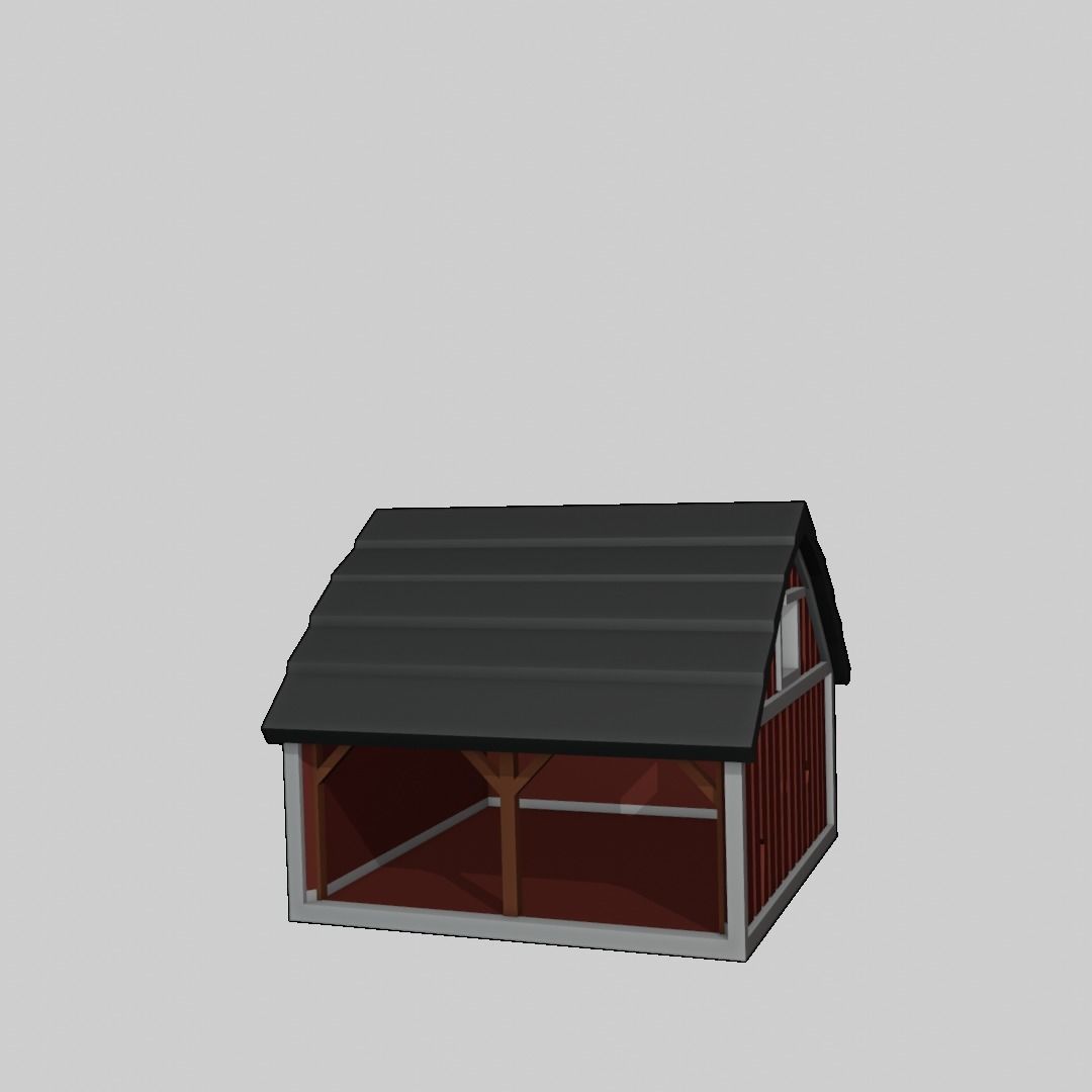 FARM BUILDINGS PACK 4K Low-poly 3D model_39