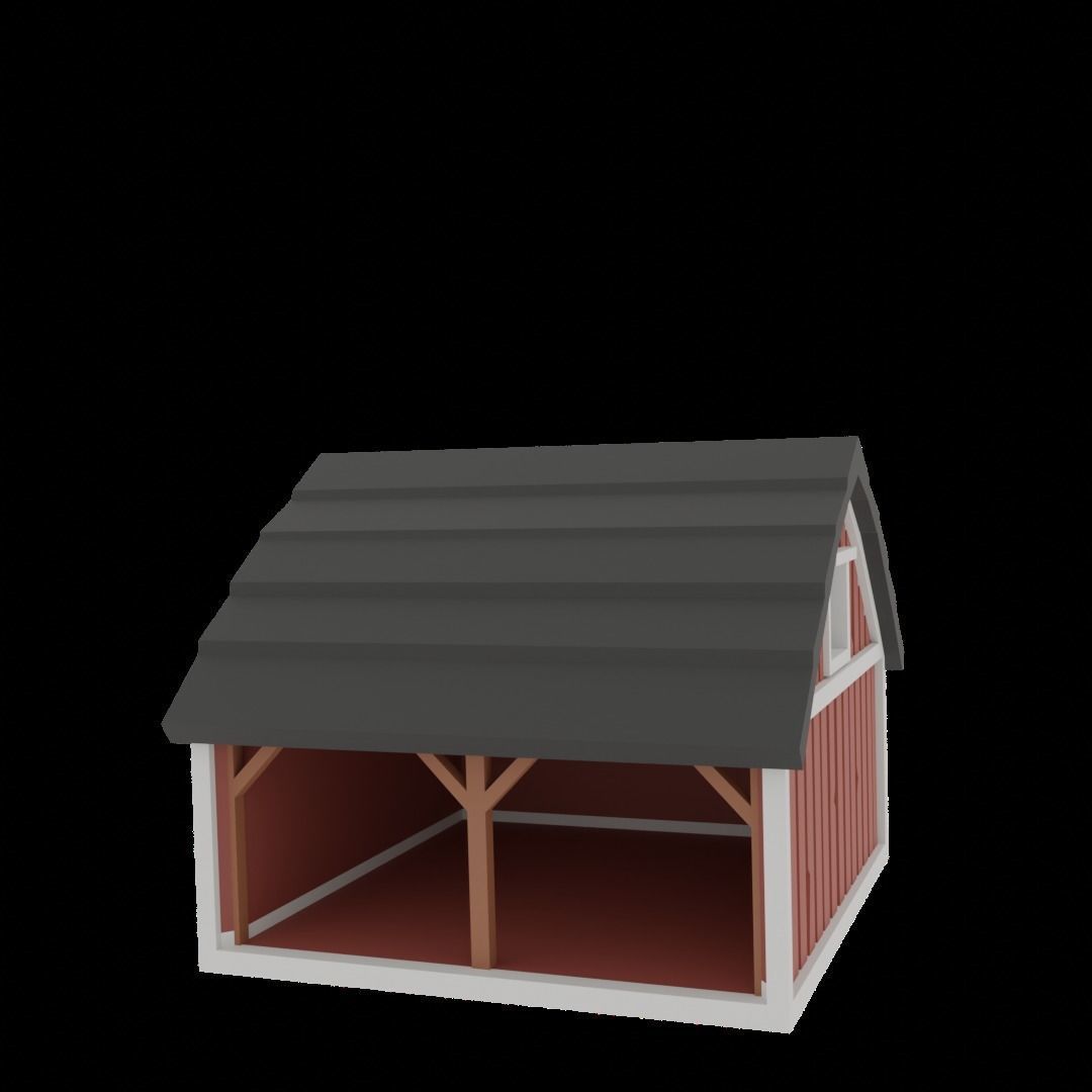 FARM BUILDINGS PACK 4K Low-poly 3D model_36