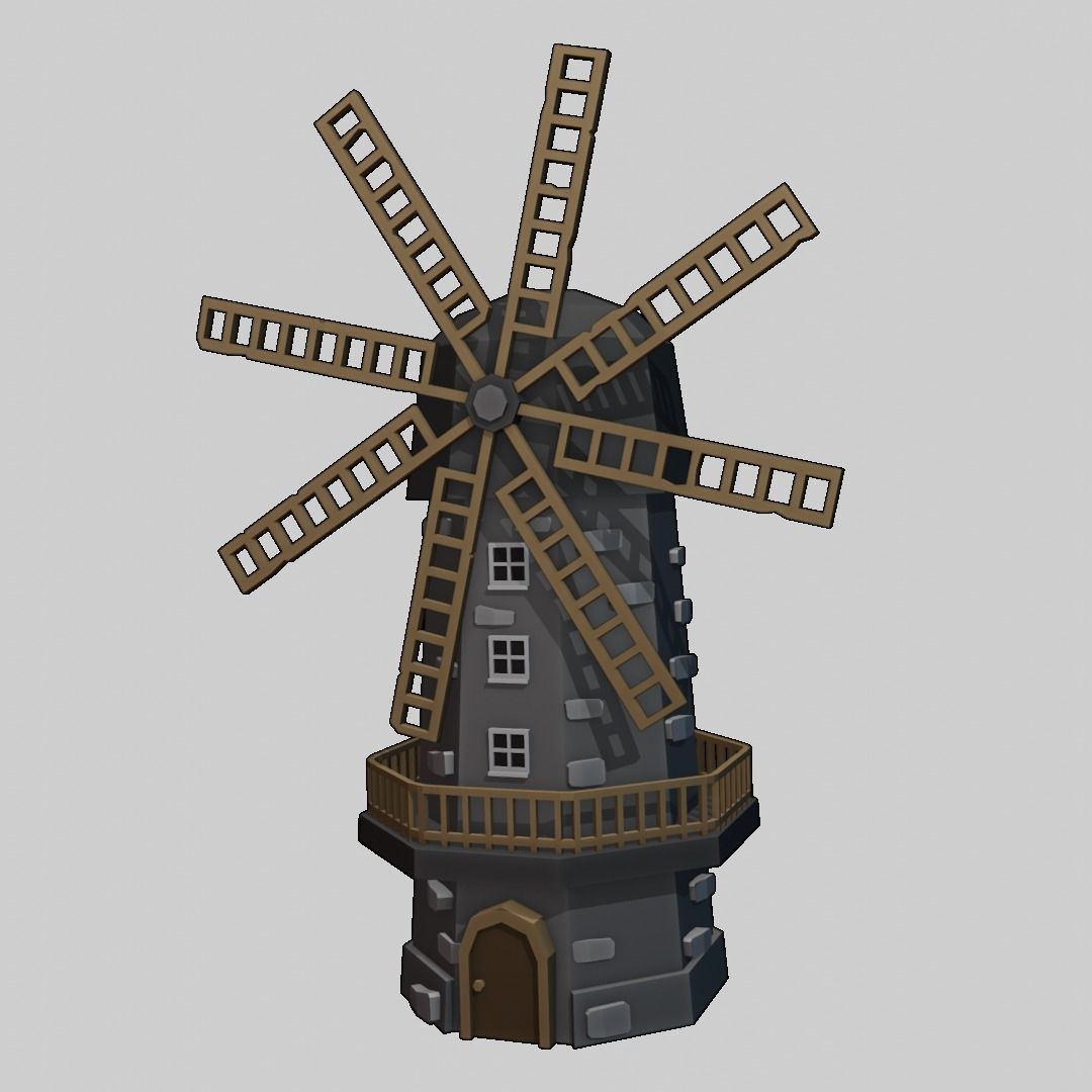 FARM BUILDINGS PACK 4K Low-poly 3D model_54
