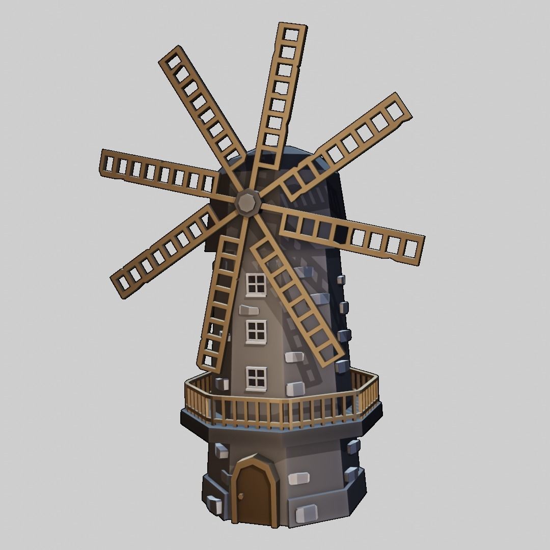 FARM BUILDINGS PACK 4K Low-poly 3D model_57