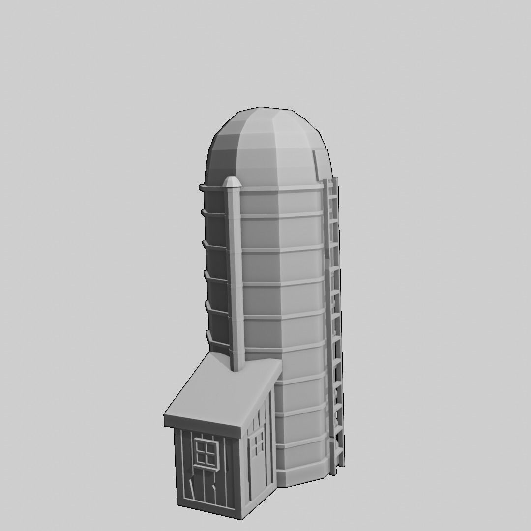 FARM BUILDINGS PACK 4K Low-poly 3D model_17