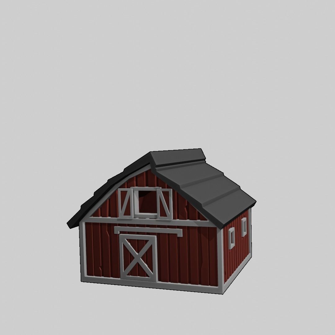 FARM BUILDINGS PACK 4K Low-poly 3D model_21