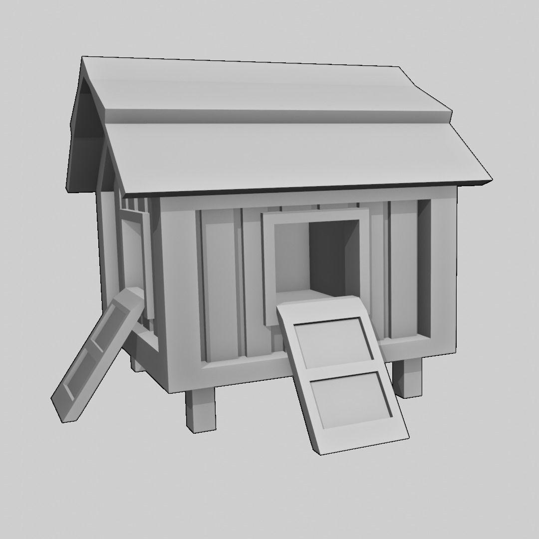 FARM BUILDINGS PACK 4K Low-poly 3D model_64