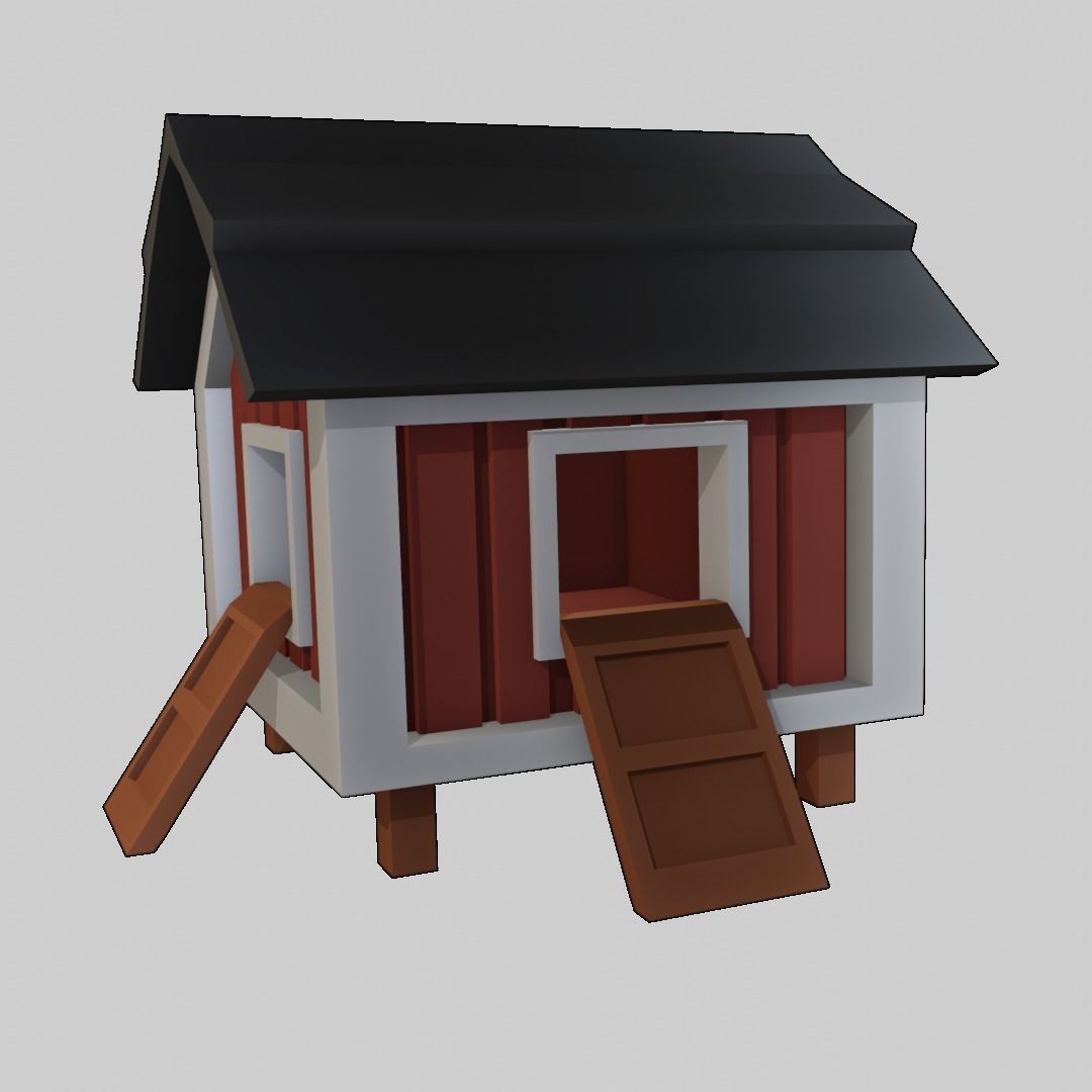 FARM BUILDINGS PACK 4K Low-poly 3D model_66