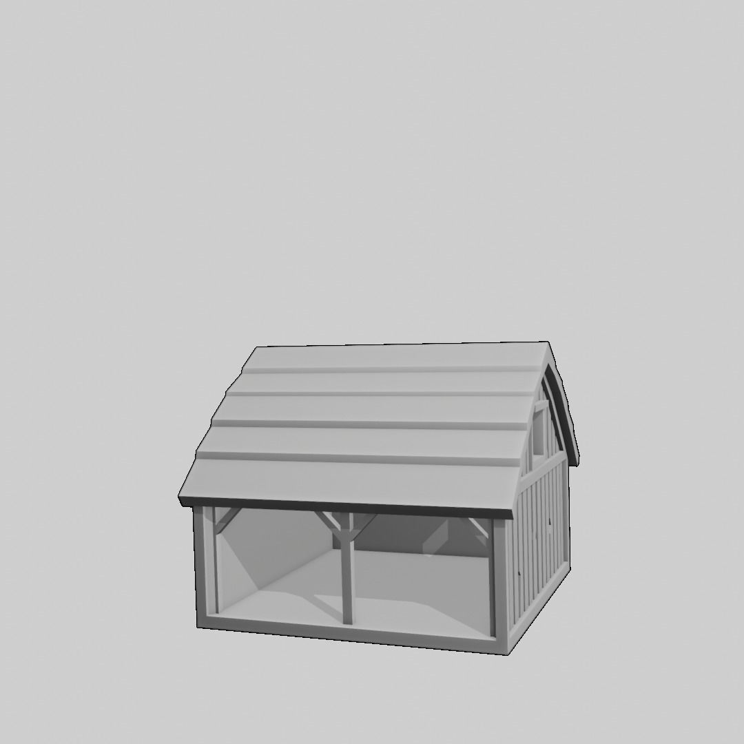 FARM BUILDINGS PACK 4K Low-poly 3D model_38