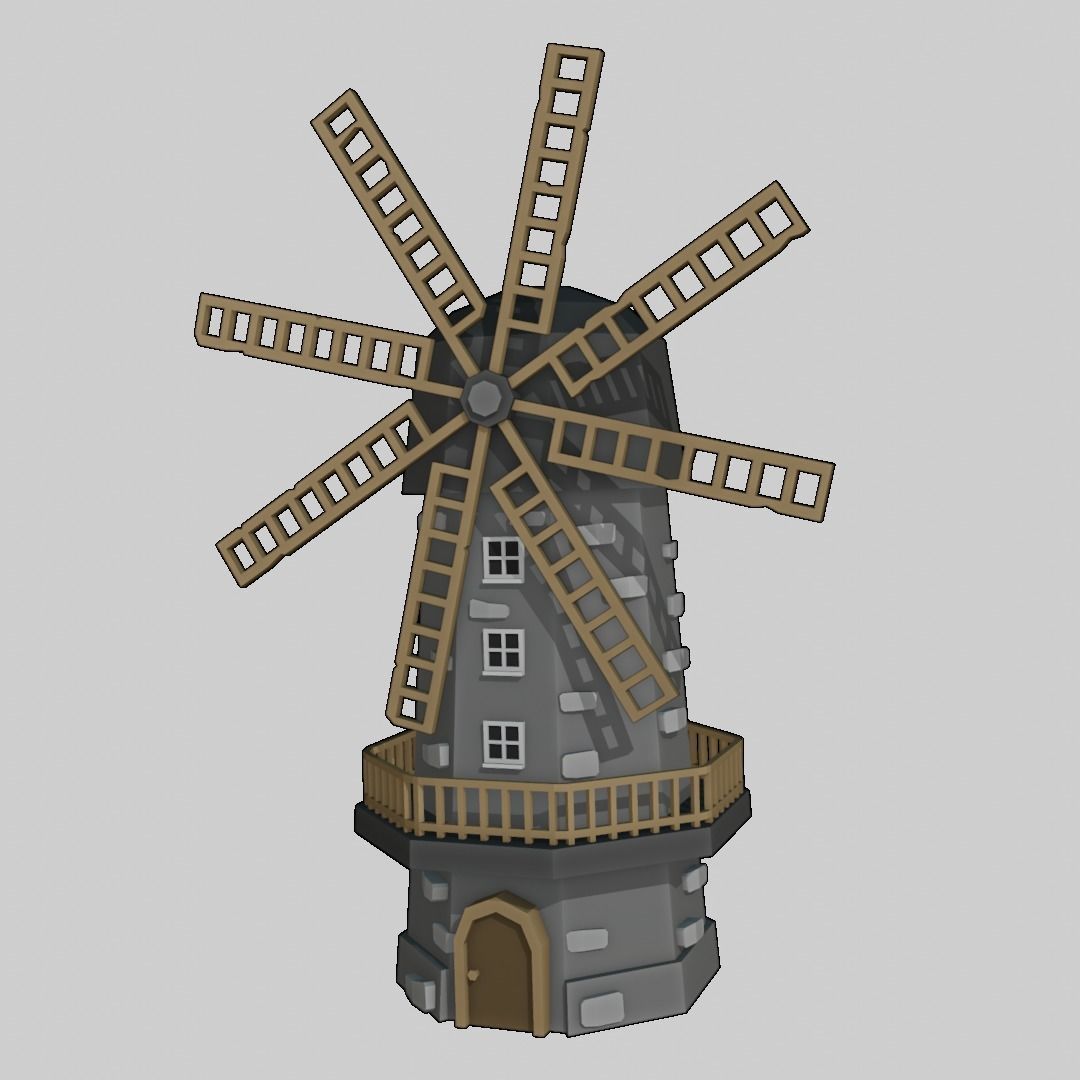 FARM BUILDINGS PACK 4K Low-poly 3D model_55