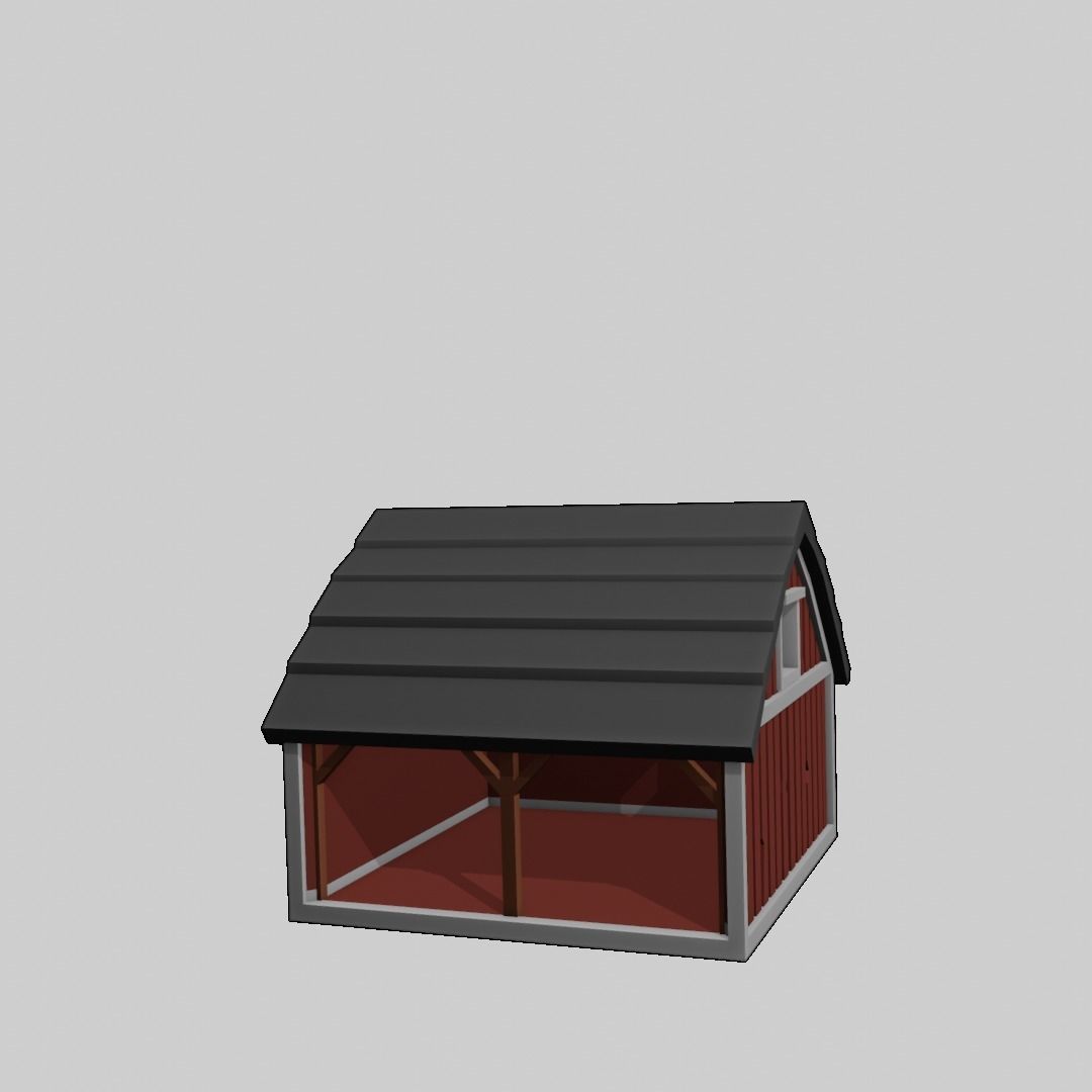FARM BUILDINGS PACK 4K Low-poly 3D model_40