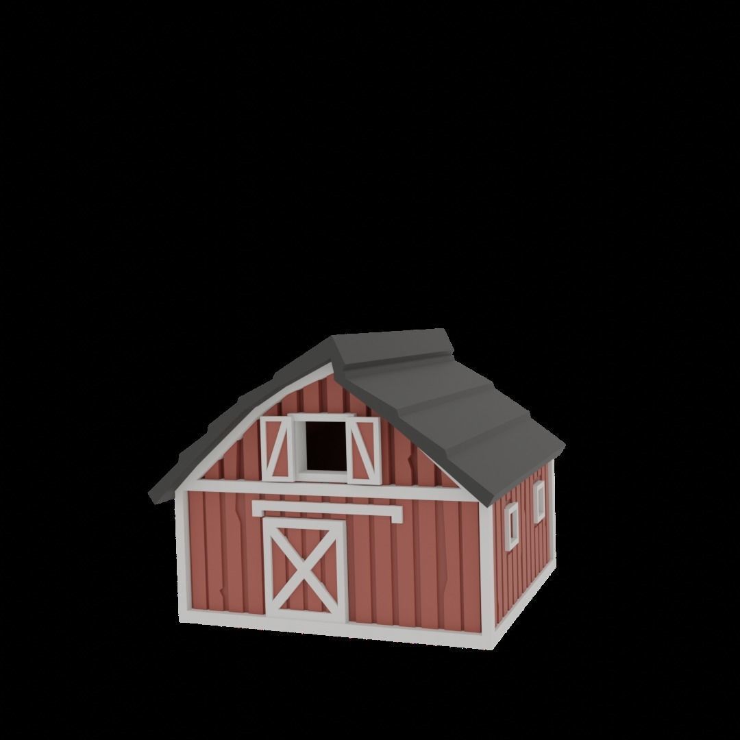 FARM BUILDINGS PACK 4K Low-poly 3D model_24