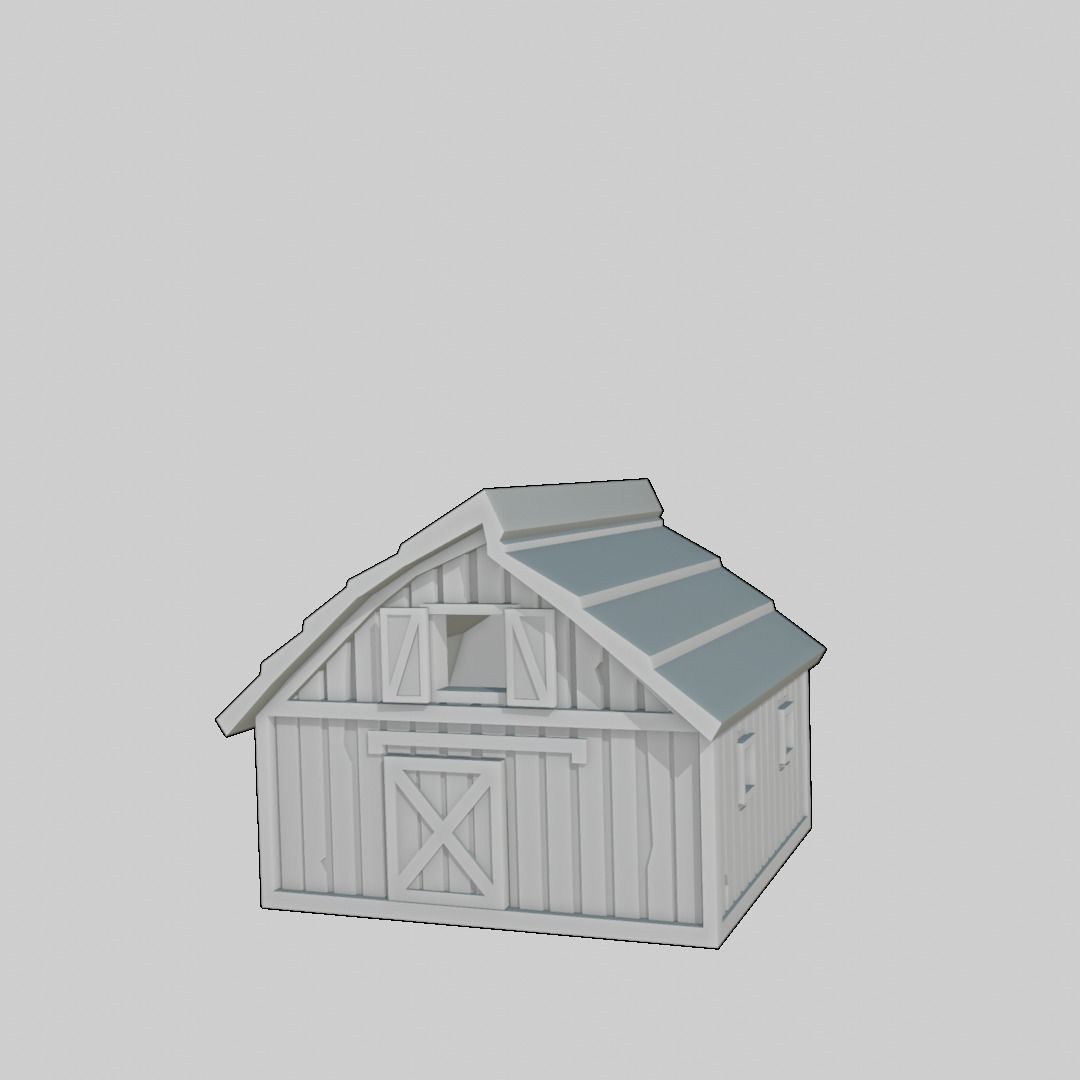 FARM BUILDINGS PACK 4K Low-poly 3D model_22