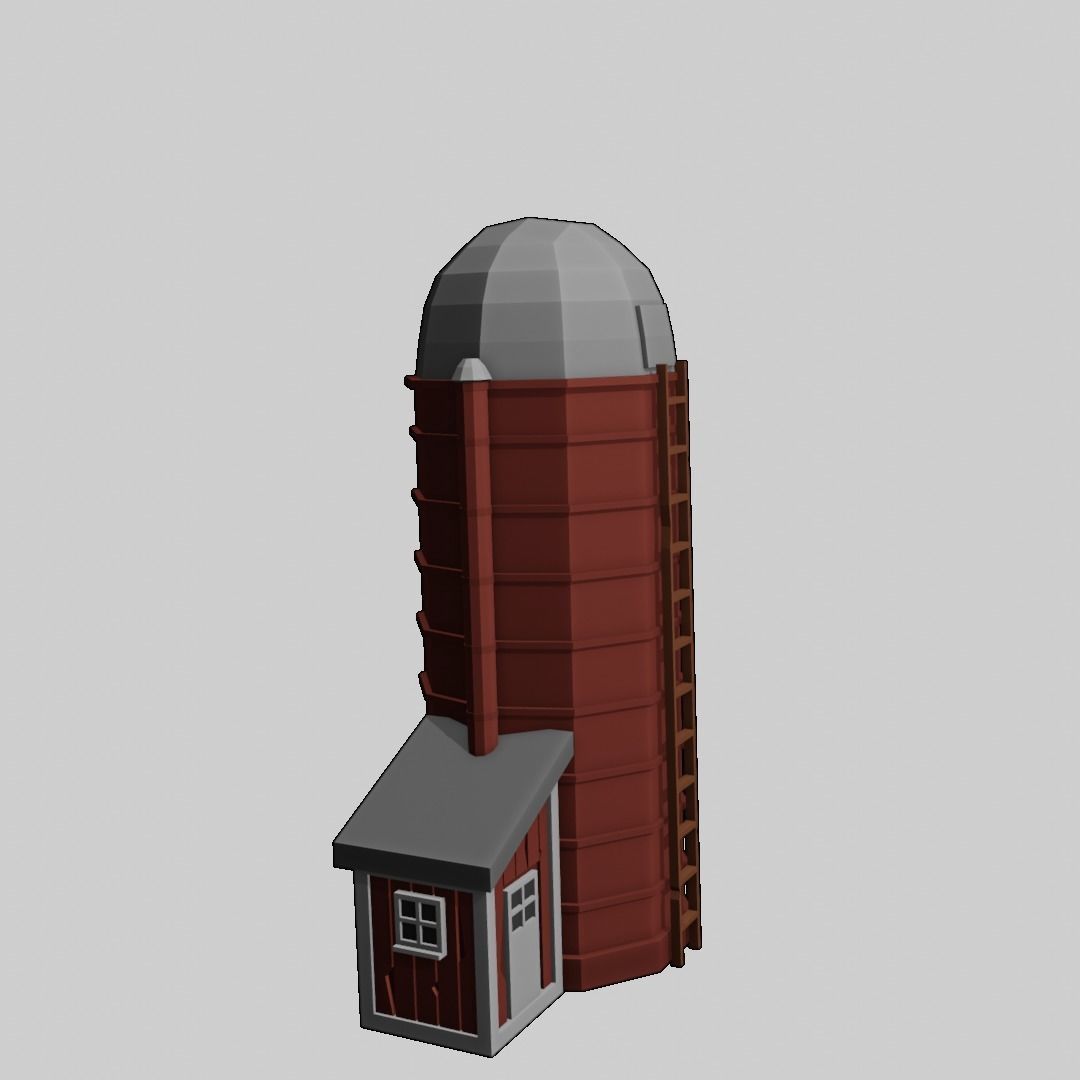 FARM BUILDINGS PACK 4K Low-poly 3D model_15