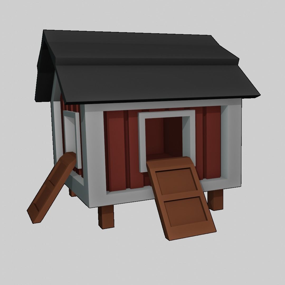 FARM BUILDINGS PACK 4K Low-poly 3D model_65