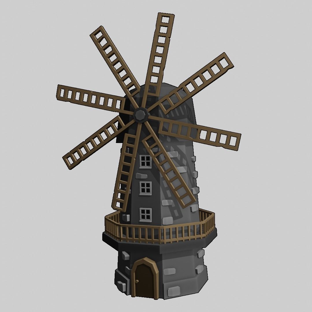 FARM BUILDINGS PACK 4K Low-poly 3D model_56