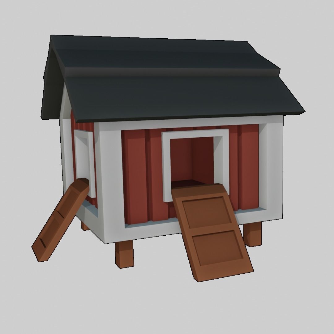 FARM BUILDINGS PACK 4K Low-poly 3D model_67