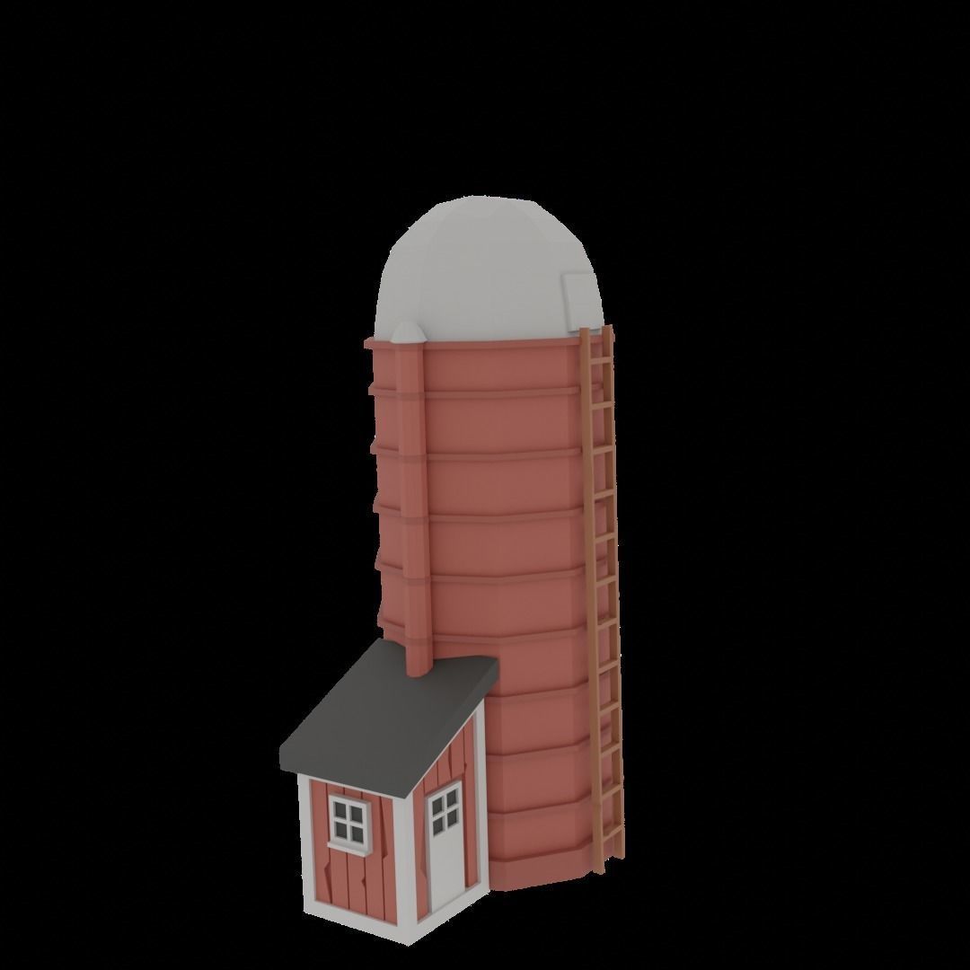 FARM BUILDINGS PACK 4K Low-poly 3D model_19