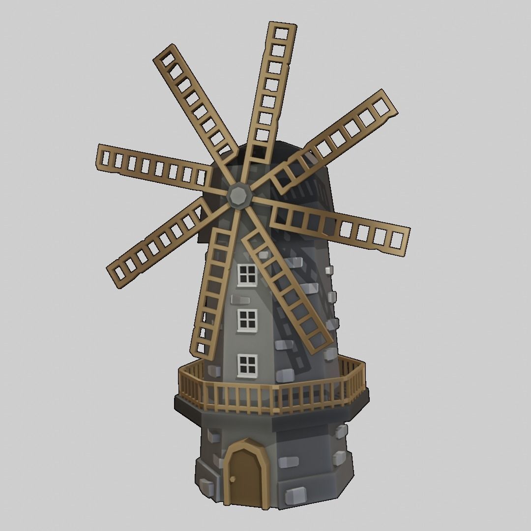 FARM BUILDINGS PACK 4K Low-poly 3D model_53