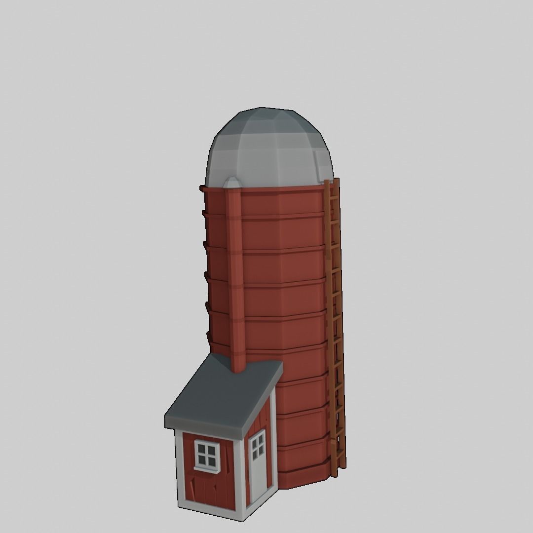 FARM BUILDINGS PACK 4K Low-poly 3D model_18