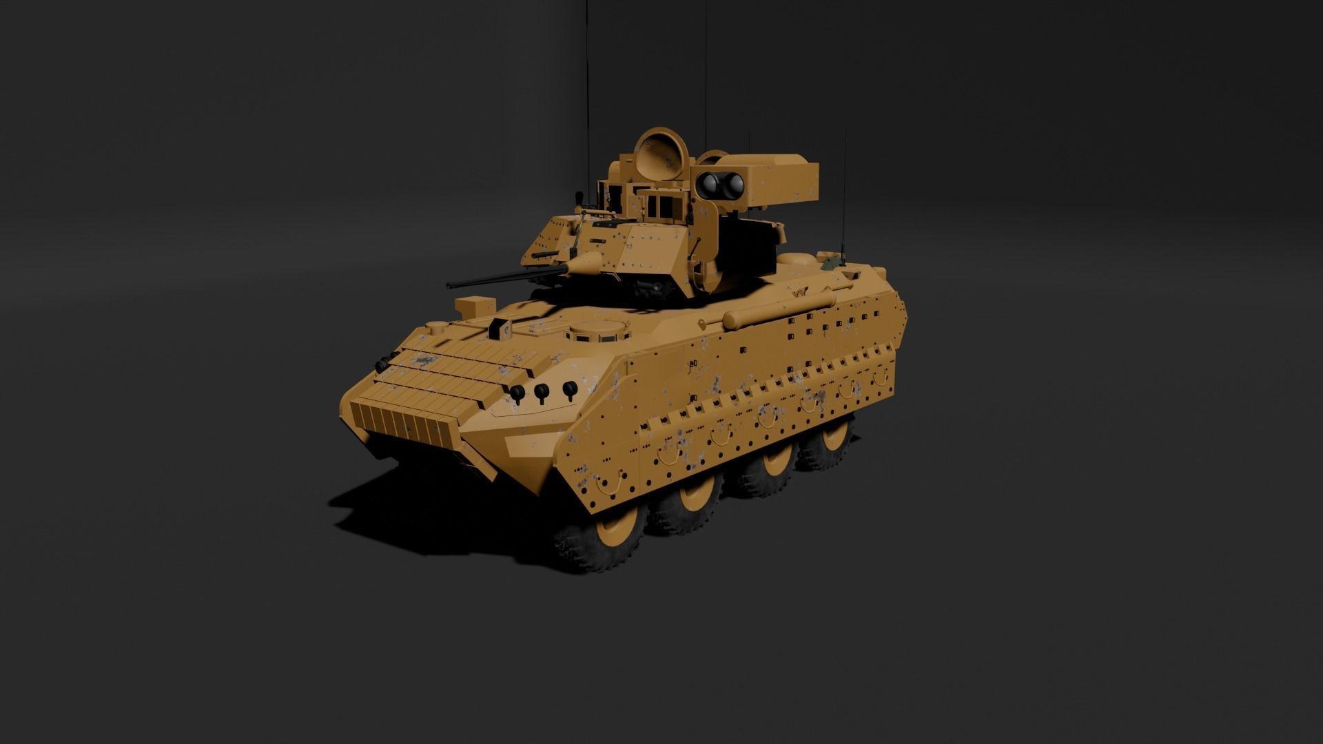 Military APC - BTR 3D model_31