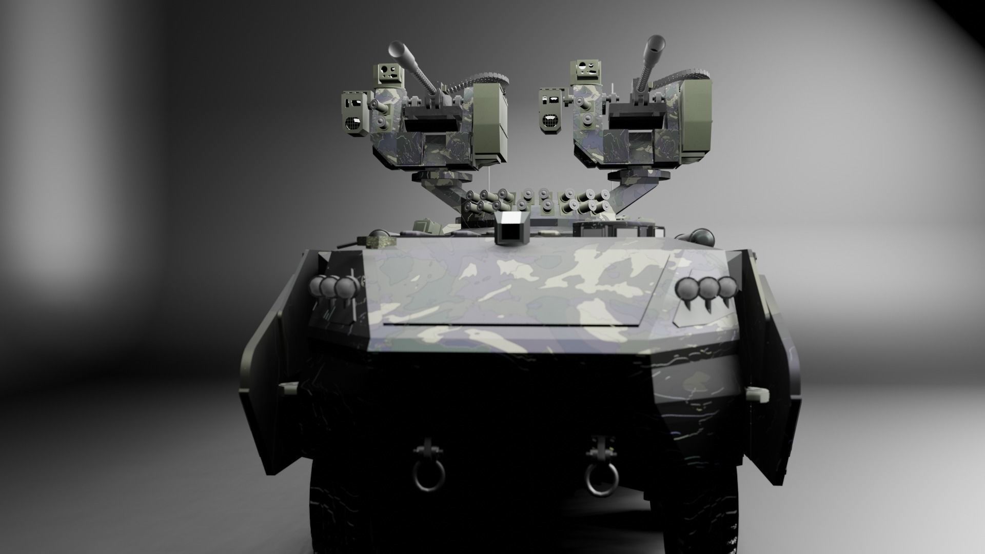 Military APC - BTR 3D model_13