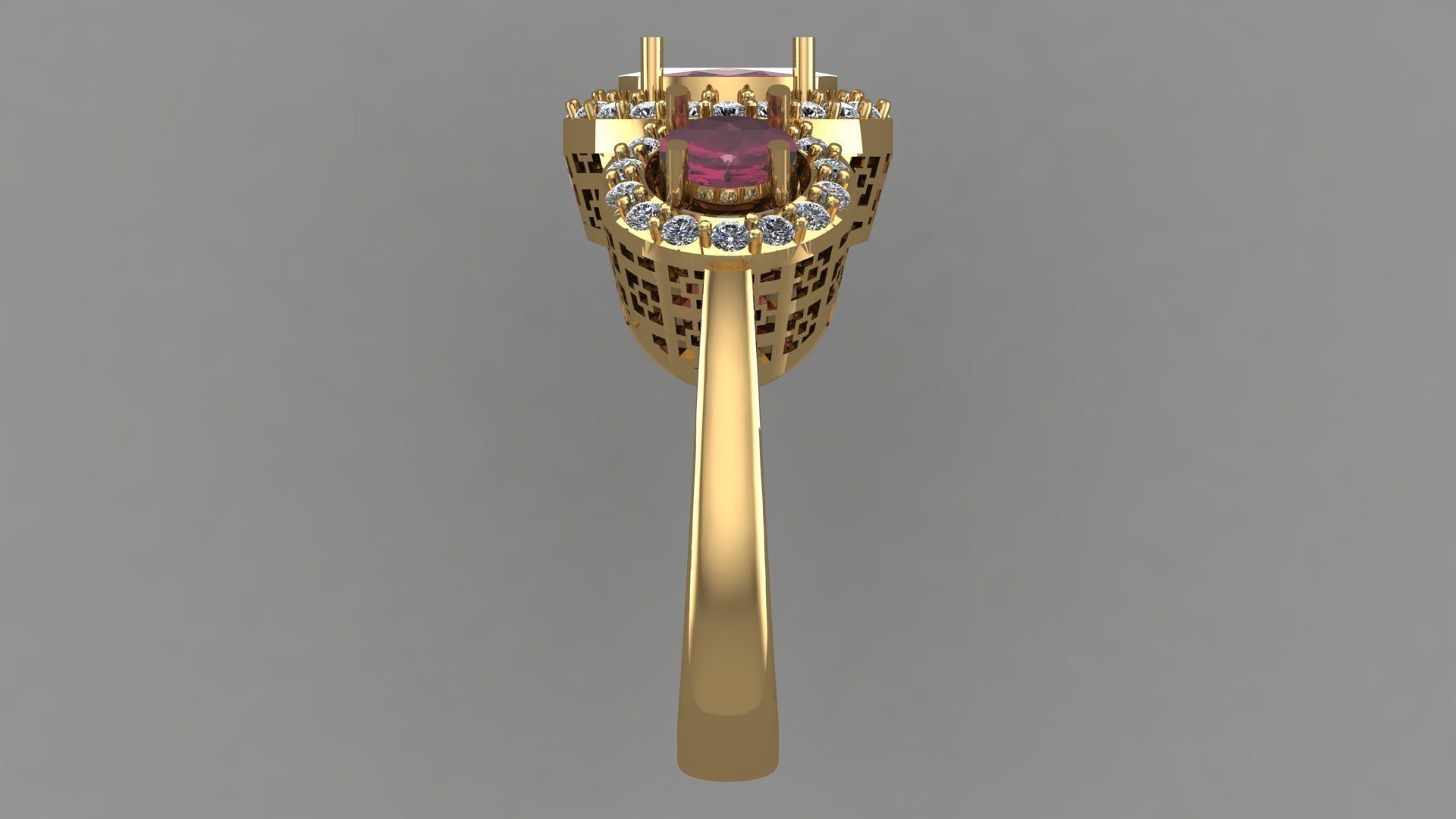 Ring Women Ring 3D print mode 3D print model_2