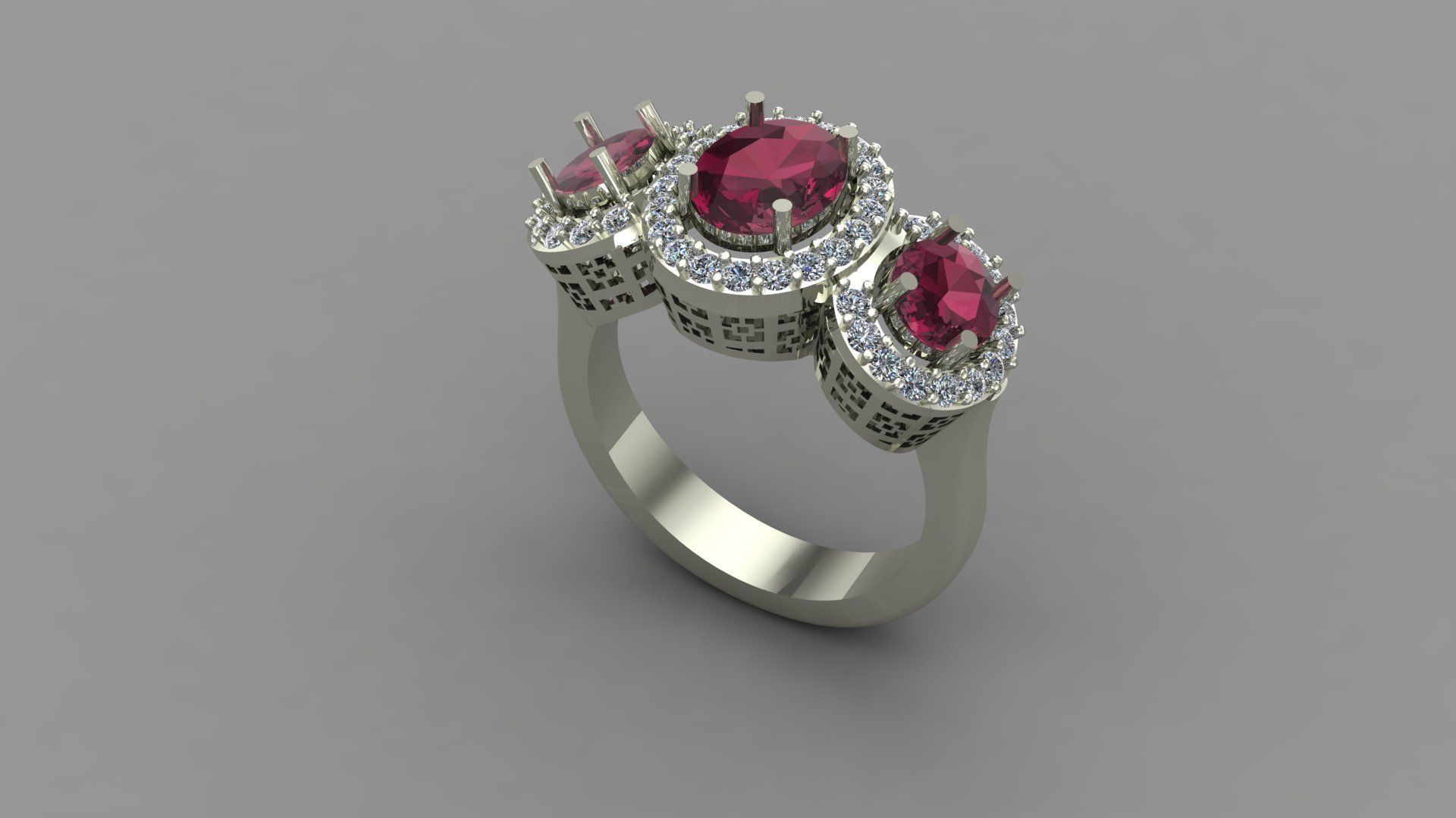 Ring Women Ring 3D print mode 3D print model_4