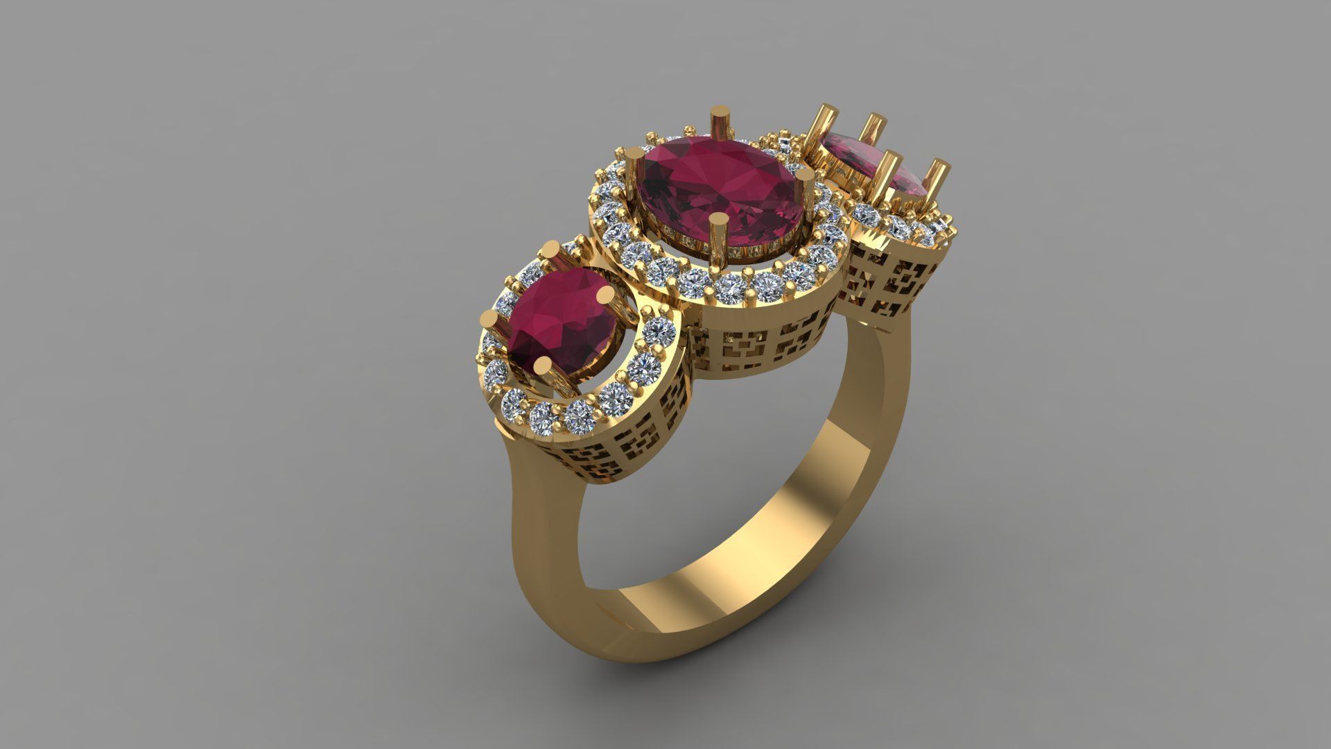 Ring Women Ring 3D print mode 3D print model_3