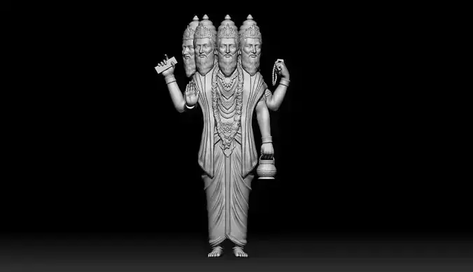 Lord Brahma 3D print model