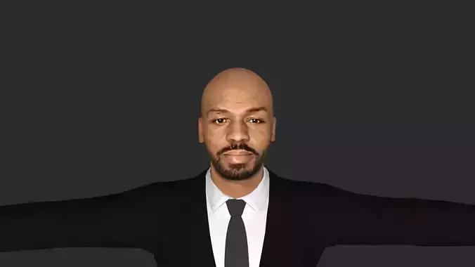 Jon Jones  Hyper Realistic Full Body Rigged Character