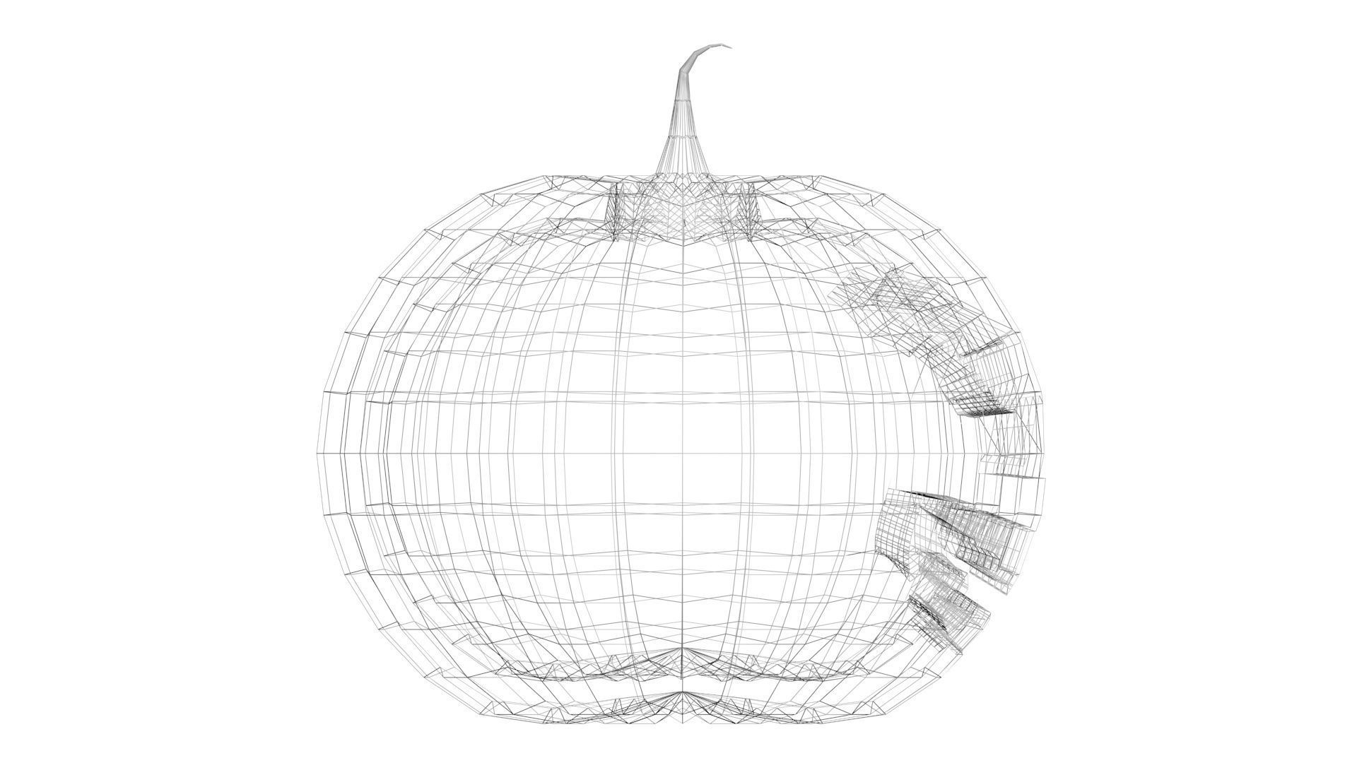 Halloween Pumpkin 3D model_18