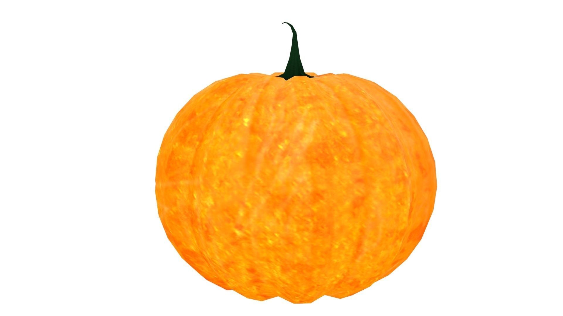Halloween Pumpkin 3D model_2