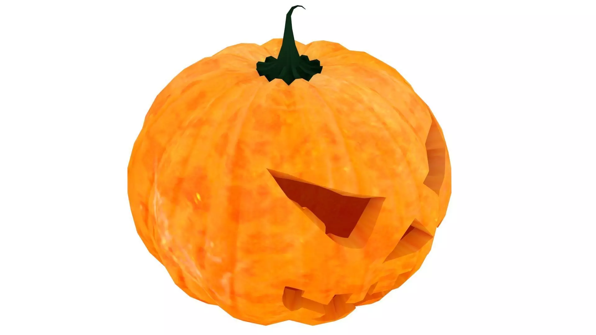 Halloween Pumpkin 3D model_0