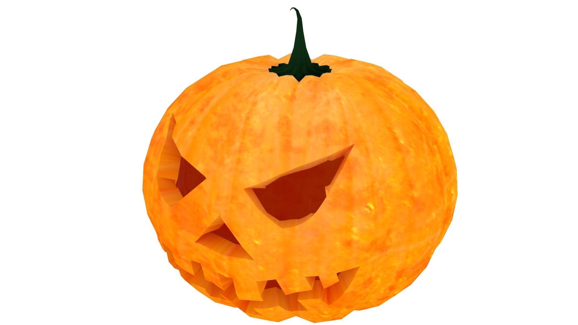 Halloween Pumpkin 3D model_1