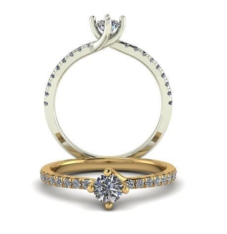 28 soliter ring 3D print model_1