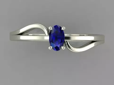 2 ring 3D print model_0